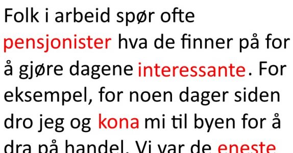 Pensjonistene klaget på parkeringsboten. Resultatet? Jeg ler så tårene triller!