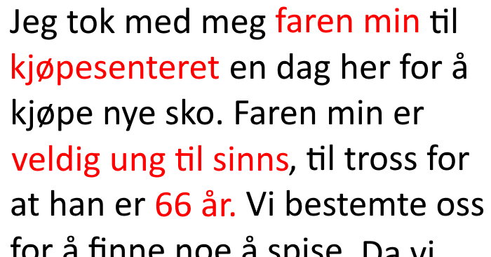 Jenta spør den gamle mannen hva problemet er. Svaret hans? Jeg ler så tårene triller!