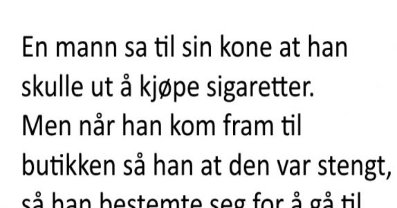 Mannen innrømmer å ha vært utro. Men når kona ser hendene hans? Jeg ler så tårene triller!