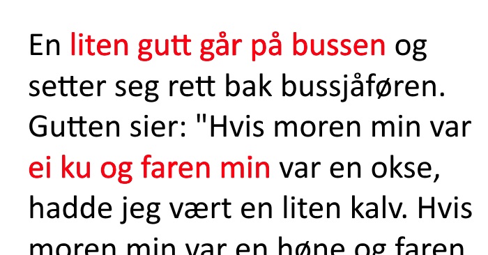 Gutten irriterer bussjåføren så mye at han stopper bussen. Resultatet? Jeg ler så tårene triller!