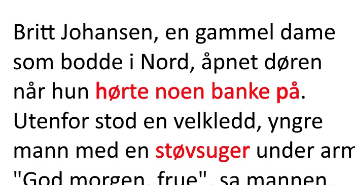 Selgeren fra Oslo forsøker å lure nordlendingen. Svaret hennes? Jeg ler så tårene triller!