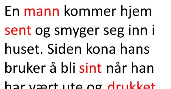 Han bestemte seg for å gi kona oralsex. Resultatet? Jeg ler så tårene triller!