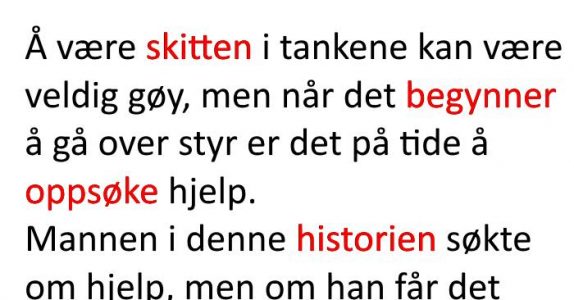 Mann går til psykolog for sine sexfantasier. Resultatet? Jeg ler meg skakk!