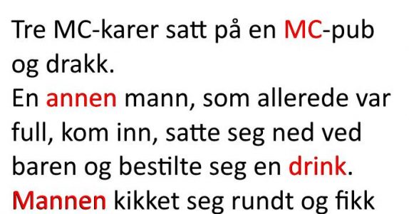 Han fornærmer den største mannen i puben. Reaksjonen? Jeg ler så tårene spruter!