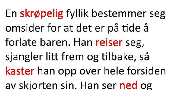 Han prøver å skjule for kona at han har drukket. Resultatet? Jeg ler meg ihjel!