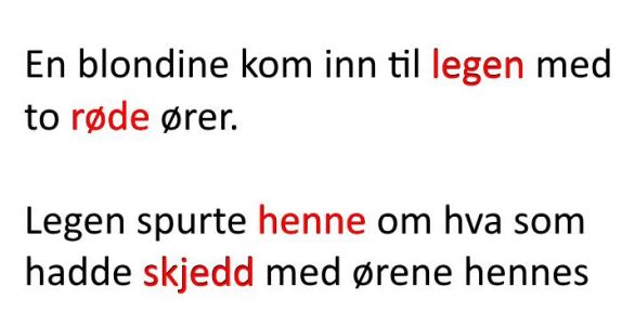 Legen spør hva som har skjedd med ørene hennes. Svaret? Jeg ler så tårene triller!