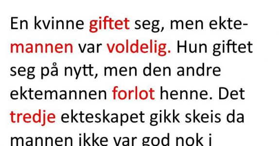 En kvinne setter en annonse i avisen for å finne en ny ektemann. Resultatet? Jeg ler så tårene triller!