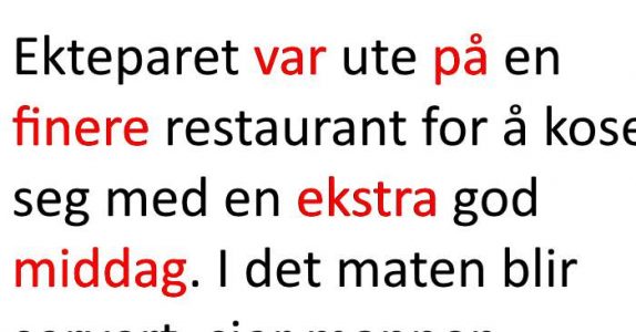 Kona sier at de må be bordbønn før de kan spise. Mannens svar? Jeg ler så tårene triller!