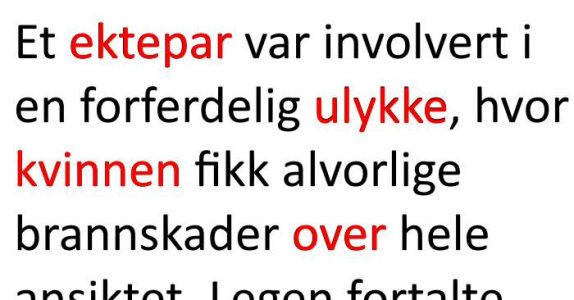 Kvinnen vil vise mannen hvor takknemlig hun er for alt han gjorde for henne. Mannens svar er fantastisk!