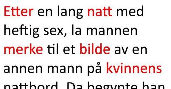 Mannen ble med en fremmed kvinne hjem fra byen. Resultatet? Jeg ler så tårene spruter!