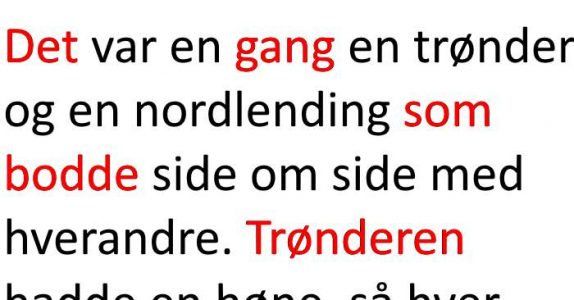 En trønder og en nordlending prøver å komme til enighet i en diskusjon. Måten de gjør det på? Utrolig morsom!