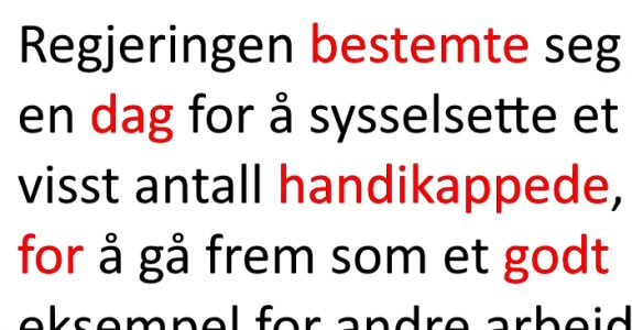 En handikappet mann er på jobbintervju for en jobb i staten. Resultatet? Jeg ler meg ihjel!