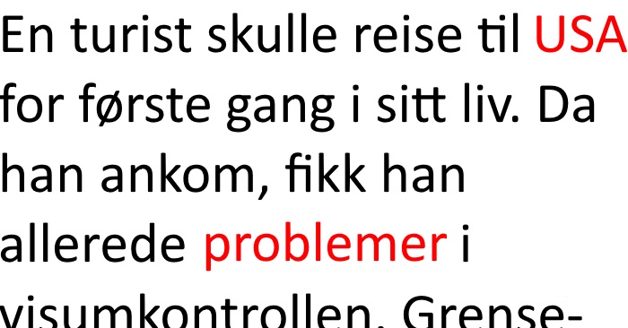 Turisten reiser til USA for første gang, og får trøbbel med grensevakten. Grunnen? Jeg ler så jeg gråter!