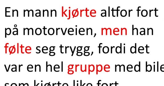 Bare en av de ti bilistene fikk fartsbot, så mannen spurte hvorfor. Svaret? Jeg ler så tårene triller!