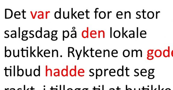 En liten mann prøvde å presse seg gjennom folkemengden for å komme fremst i køen. Grunnen? Jeg ler meg ihjel!