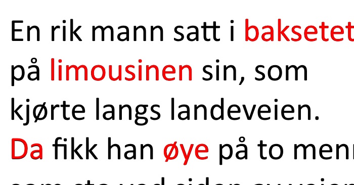 Den rike mannen inviterte to fattige familier på middag. Grunnen? Jeg ler så tårene triller!