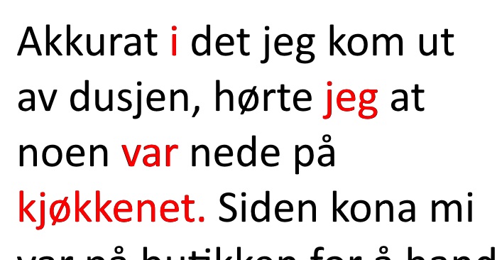 Mannen trodde det var en innbruddstyv i huset. Det han finner på kjøkkenet? Jeg ler meg ihjel!