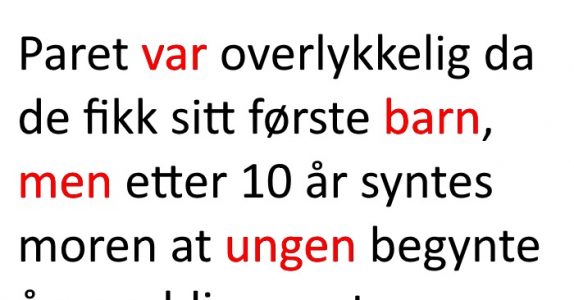 Barnet ble mer og mer ulik foreldrene sine. Grunnen? Jeg ler så jeg rister!