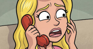 Blondinen ringte kjæresten. Grunnen? Jeg ler så tårene triller!