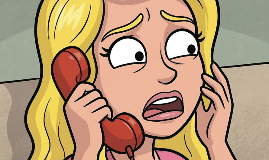 Blondinen ringte kjæresten. Grunnen? Jeg ler så tårene triller!