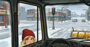 Blondinen ville bare hjelpe. Problemet? Jeg ler så tårene triller!