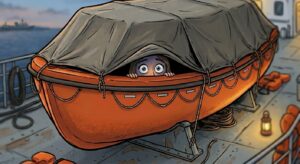 Han smuglet henne om bord. Det som skjedde? Jeg ler så tårene triller!