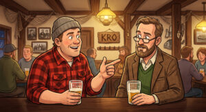 Ola traff en professor på en pub. Resultatet? Jeg ler så tårene triller!