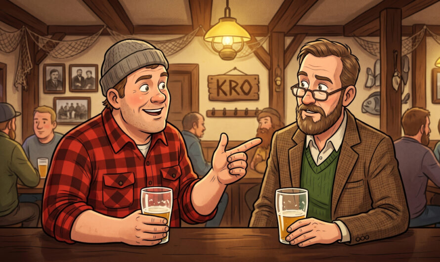 Ola traff en professor på en pub. Resultatet? Jeg ler så tårene triller!