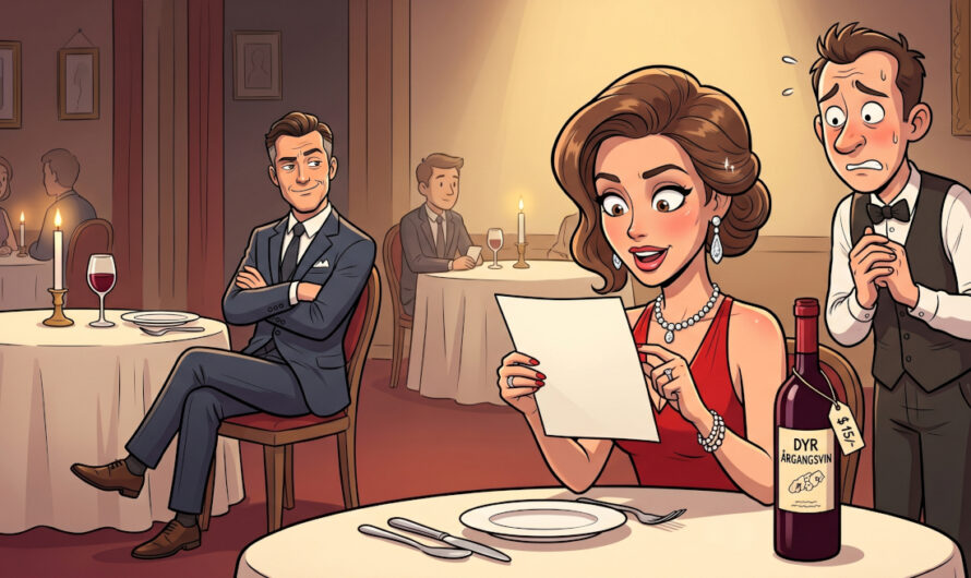 Han så en vakker kvinne på restauranten. Det som skjedde? Jeg ler så tårene triller!